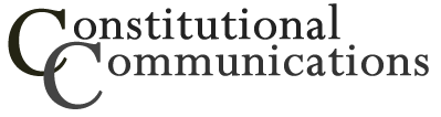 Logo for Constitutional Communications