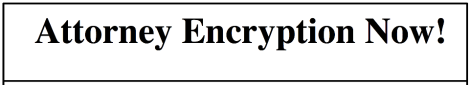 Att. encrypt now